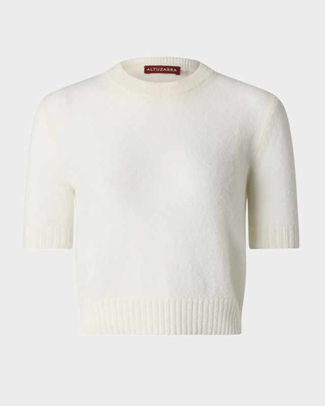Ty Alpaca Short Sleeve Sweater